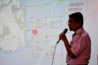 <p>Director General Malaysian Maritime Enforcement Agency (MMEA) Zulkifili Abu Bakar addresses members of the media at the Malaysian Maritime Headquarters in Putrajaya on Aug. 21, 2017, after the guided-missile destroyer USS John S. McCain collided with an oil tanker east of Singapore. (Photo: Manan Vatsyayana/AFP/Getty Images) </p>