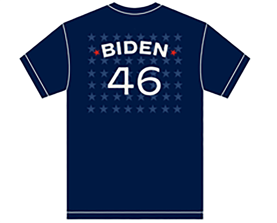 An official Biden shirt ahead of the 2024 Copa América tournament. (Biden campaign)