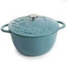 <p><strong>The Pioneer Woman</strong></p><p>walmart.com</p><p><strong>$39.76</strong></p><p>With one look at this turquoise beauty, they'll be smitten. It's made of durable enameled cast iron that's intended to last for years.</p>