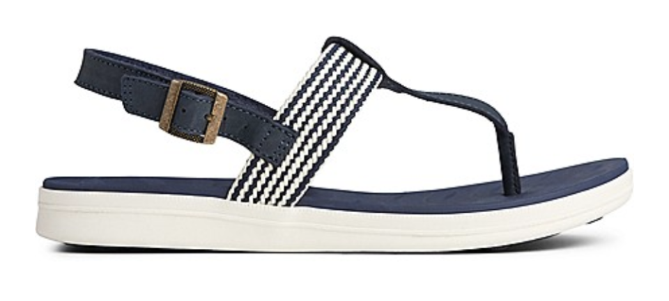 Nautical-inspired sandals, designed with comfort in mind. (Photo: Sperry)