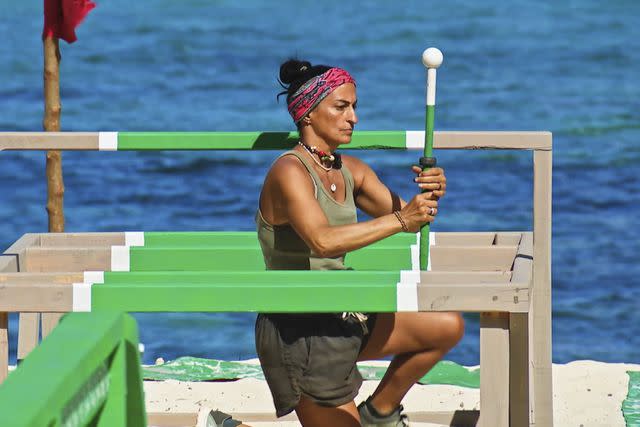 <p>CBS</p> Maria Shrime Gonzalez on 'Survivor 46'