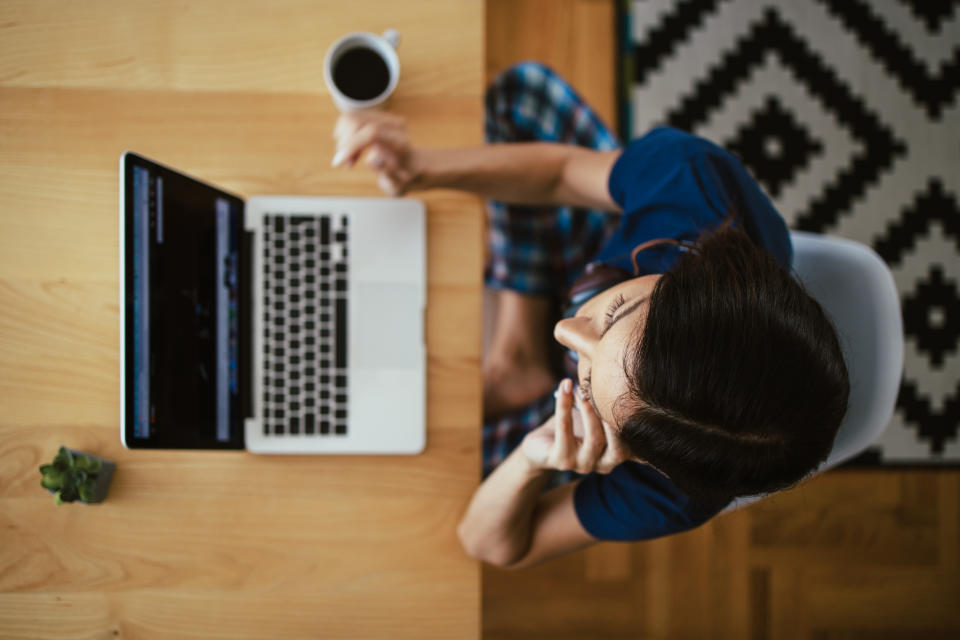 The technology raises thorny privacy questions about where employers draw the line between maintaining productivity from a homebound workforce and creepy surveillance. (Getty Images)