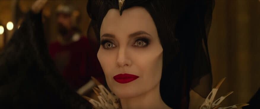 Jolie reprises her role five years after the original movie was released (Credit: DIsney)