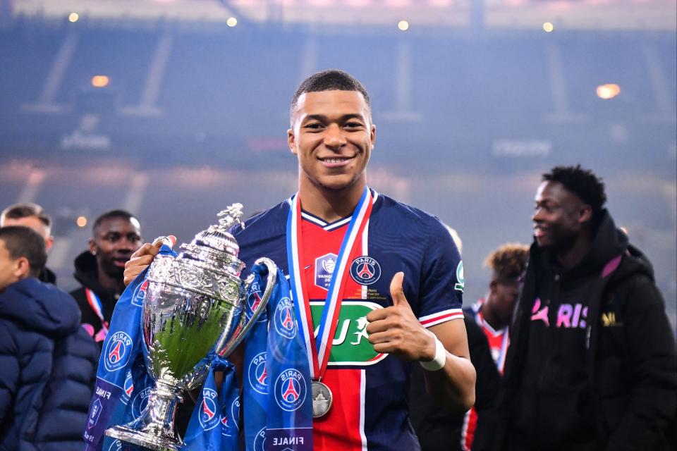 <p>Kylian Mbappe starred for PSG</p> (AFP via Getty Images)