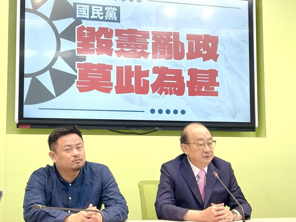 民進黨立院黨團總召柯建銘呼籲陳昭姿適可而止。   圖：金大鈞/攝