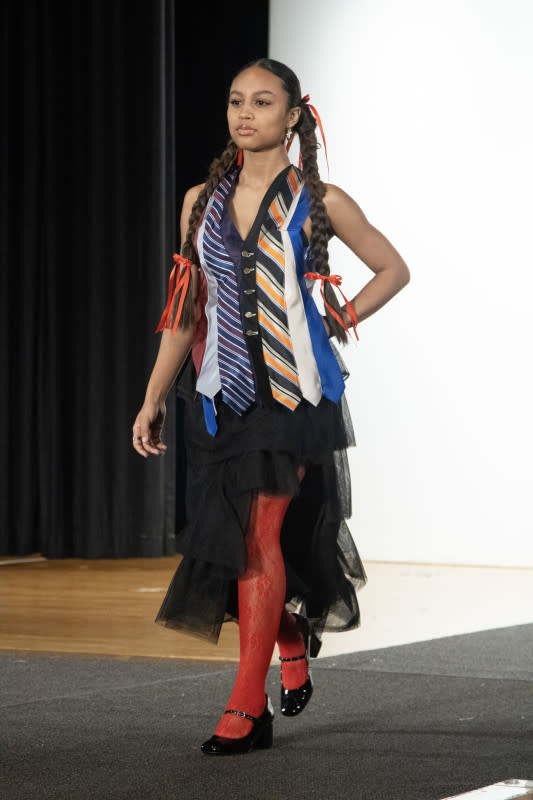 A look from the HSFI 2024 Senior Runway Show.<p>Photo: Courtesy of NYC Public Schools</p>