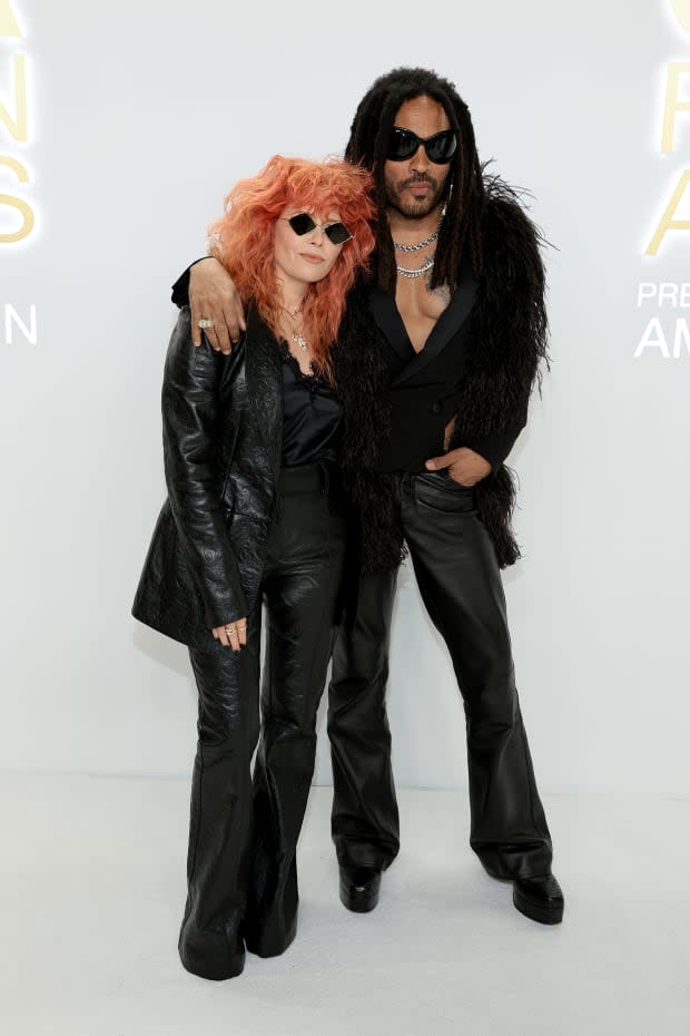 Natasha Lyonne and Fashion Icon Lenny Kravitz<p>Photo: Dimitrios Kambouris/Getty Images</p>