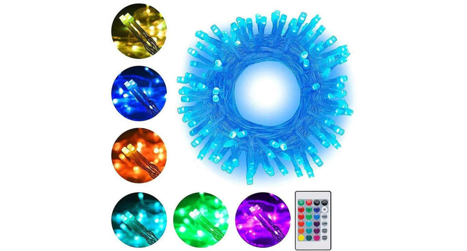 Coloured LED lights