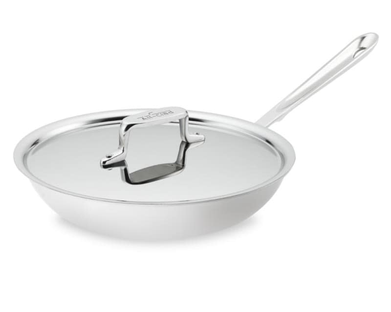 All-Clad d5 Stainless-Steel Nonstick Covered Fry Pan