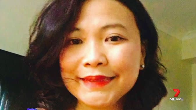 The killer's estranged wife Jovi Pilapil was also injured but survived. Picture: Supplied