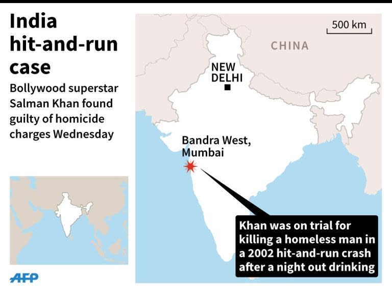 Bollywood superstar Salman Khan has always denied being behind the wheel when his vehicle was involved in a fatal hit-and-run incident in 2002