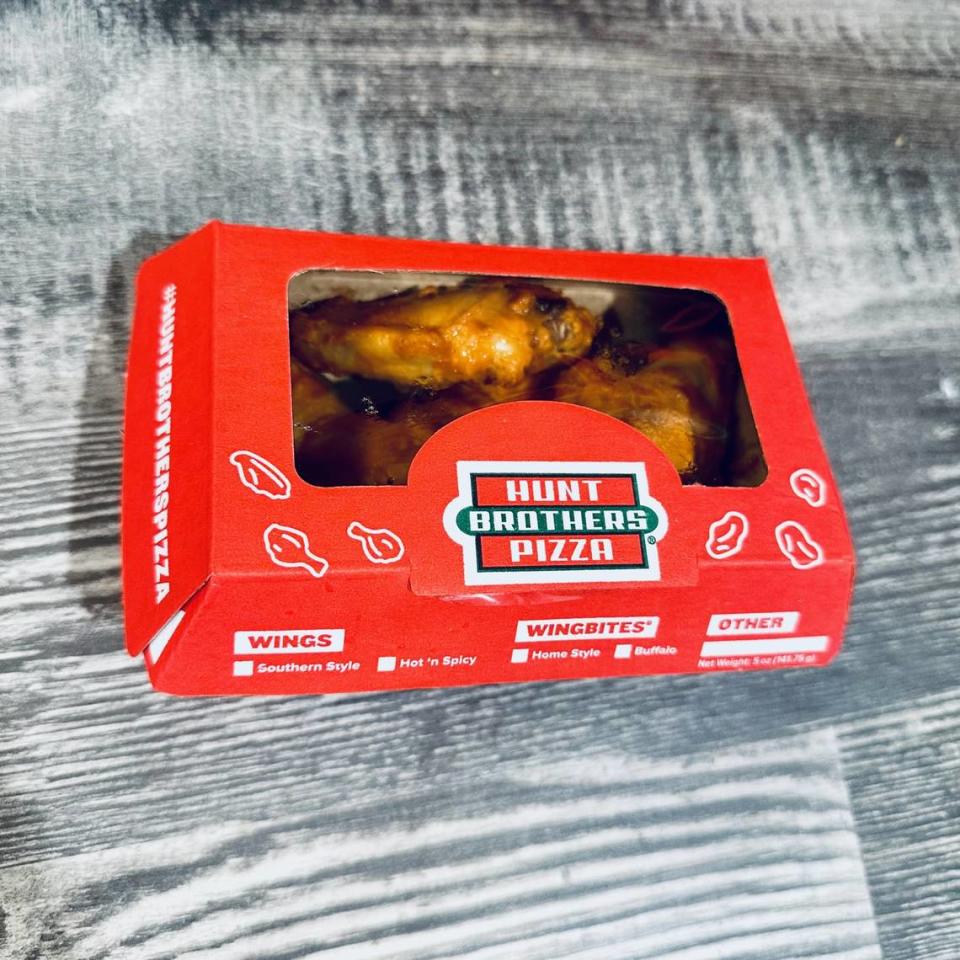 Hunt Brothers Pizza has wings, too