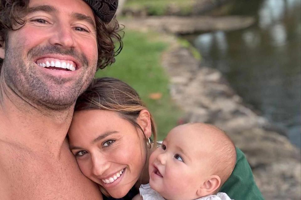 <p>Brody Jenner/Instagram</p> Brody Jenner, fiancée Tia Blanco and their daughter Honey