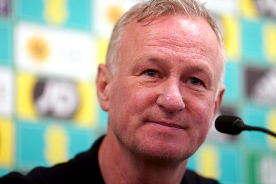 Michael O’Neill said he had job opportunities in the Championship before returning to Northern Ireland (Brian Lawless/PA) (PA Wire)