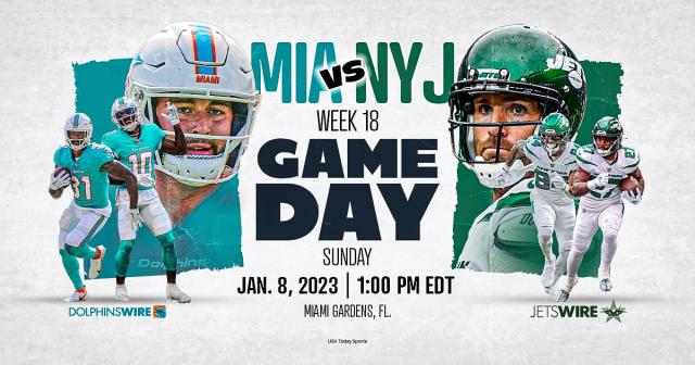 Jets vs. Dolphins on Black Friday (November 24, 2023): Matchup Information  & More