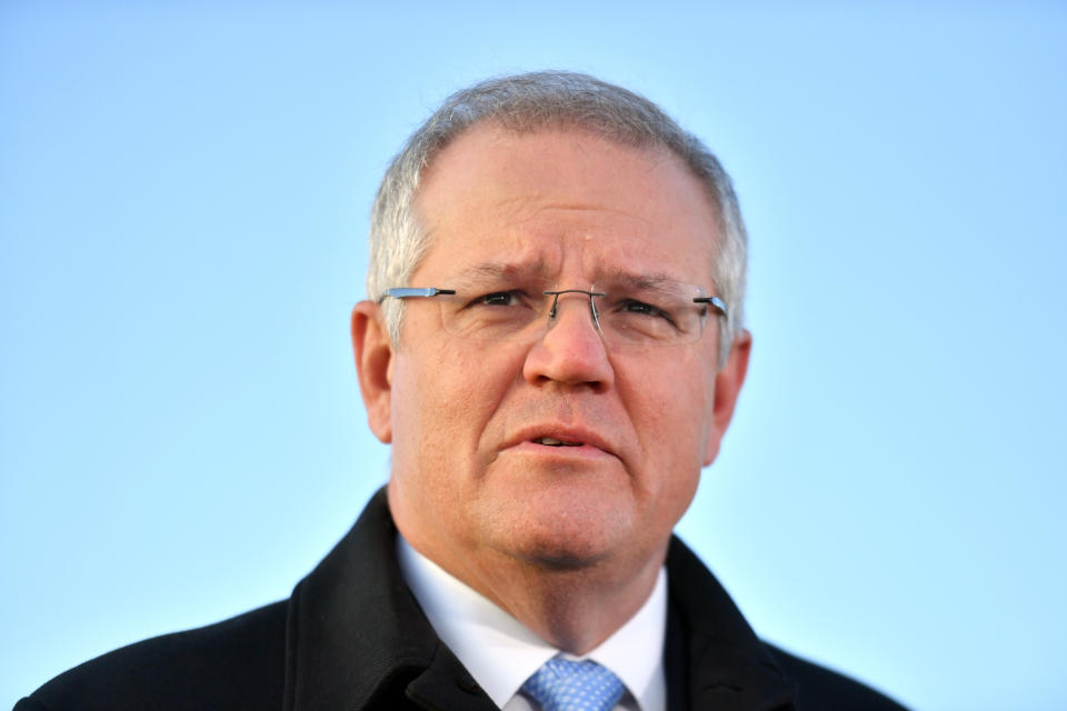 Prime Minister Scott Morrison who was criticised was giving the public mixed messages early in the COVID-19 outbreak.