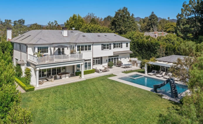 Ben Affleck’s Pacific Palisade’s house. - Credit: The Agency.