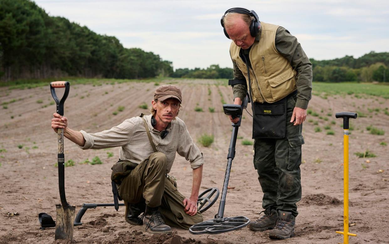 TV's most laconic pairing: Andy (Mackenzie Crook) and Lance (Toby Jones) in Detectorists - Jack Barnes