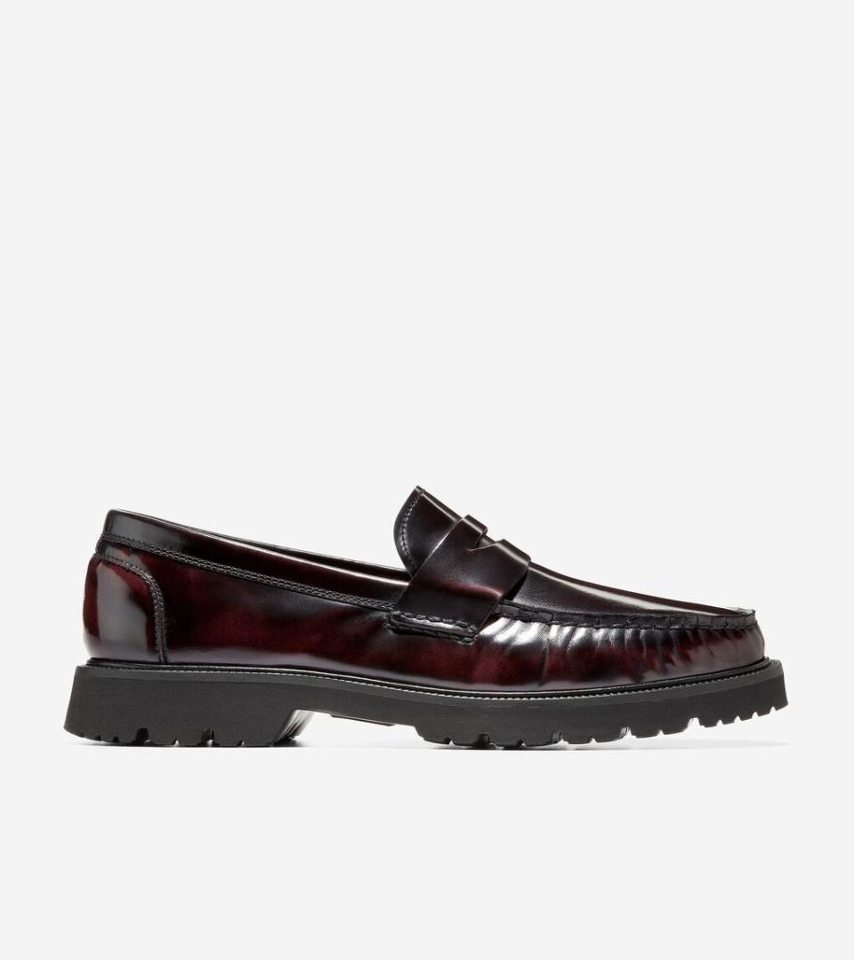 <p><a href="https://go.redirectingat.com?id=74968X1596630&url=https%3A%2F%2Fwww.colehaan.com%2Fmens-american-classics-penny-loafer%2FC36537.html&sref=https%3A%2F%2Fwww.menshealth.com%2Fstyle%2Fg39355150%2Fbest-loafers-for-men%2F" rel="nofollow noopener" target="_blank" data-ylk="slk:Shop Now;elm:context_link;itc:0;sec:content-canvas" class="link ">Shop Now</a></p><p>American Classics Penny Loafer</p><p>$158.00</p><p>colehaan.com</p>