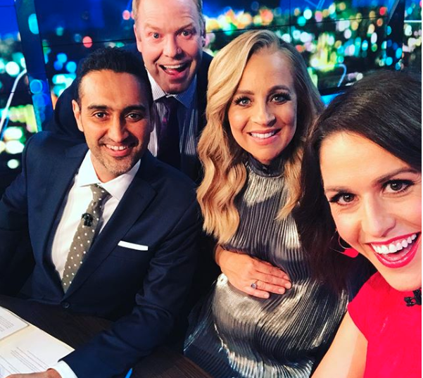 Carrie Bickmore is returning to The Project after maternity leave. photo: Instagram/bickmorecarrie