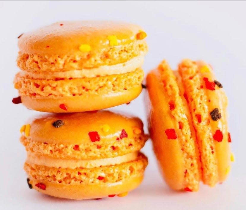 Pumpkin macarons will be available at Le Macaron in Doylestown by October.