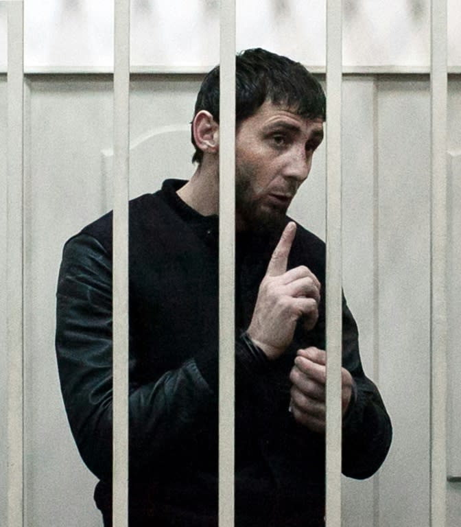 Zaur Dadayev is one of five defendants on trial over the murder of Russian opposition figure Boris Nemtsov