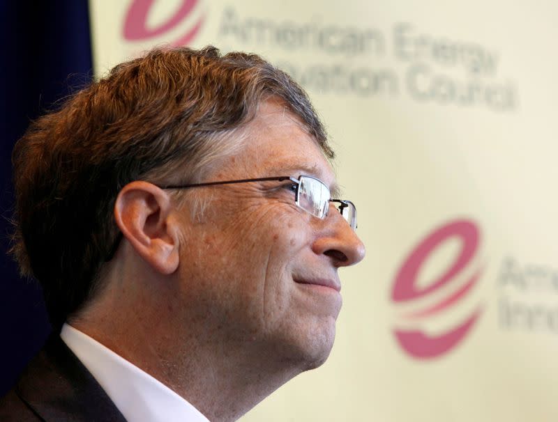 FILE PHOTO: Microsoft Chairman Bill Gates attends news conference about U.S. energy innovation in Washington