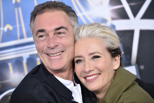 Greg Wise and Emma Thompson in 2019. (Photo: Steven Ferdman/WireImage,))