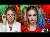 <p><em>Suicide Squad</em>'s breakout character Harley Quinn is now a Halloween staple. All you need are cotton candy-colored pigtails, messy eye makeup and red lipstick to master her look.</p><p><a class="link " href="https://www.amazon.com/MOFAJANG-Coloring-Efly-Temporary-Hairstyle/dp/B0794R8STX/?tag=syn-yahoo-20&ascsubtag=%5Bartid%7C10055.g.2599%5Bsrc%7Cyahoo-us" rel="nofollow noopener" target="_blank" data-ylk="slk:SHOP TEMPORARY HAIR DYE;elm:context_link;itc:0;sec:content-canvas">SHOP TEMPORARY HAIR DYE </a></p><p><strong>RELATED:</strong> <a href="https://www.goodhousekeeping.com/holidays/halloween-ideas/g4566/superhero-halloween-costumes/" rel="nofollow noopener" target="_blank" data-ylk="slk:The Coolest Superhero Halloween Costumes;elm:context_link;itc:0;sec:content-canvas" class="link ">The Coolest Superhero Halloween Costumes</a></p><p><a href="https://www.youtube.com/watch?v=TvLDuZuKdv0" rel="nofollow noopener" target="_blank" data-ylk="slk:See the original post on Youtube;elm:context_link;itc:0;sec:content-canvas" class="link ">See the original post on Youtube</a></p>