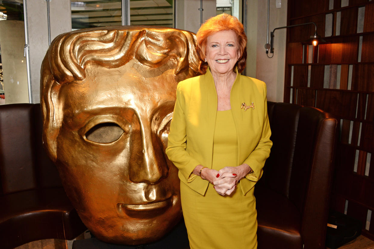 LONDON, ENGLAND - MAY 13:  Cilla Black attends a private lunch to celebrate her upcoming BAFTA Special Award hosted by Villa Maria Wines at Rabot 1745 in Borough Market on May 13, 2014 in London, England.  (Photo by David M. Benett/Getty Images)