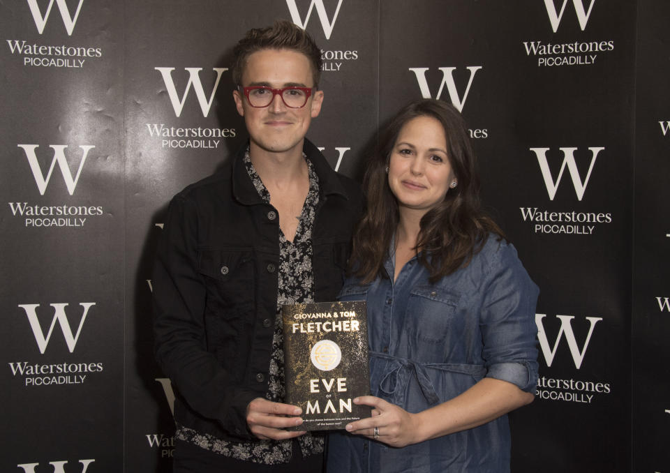 Giovanna Fletcher has spoken out about bump-shaming and why it needs to stop [Photo: Getty]