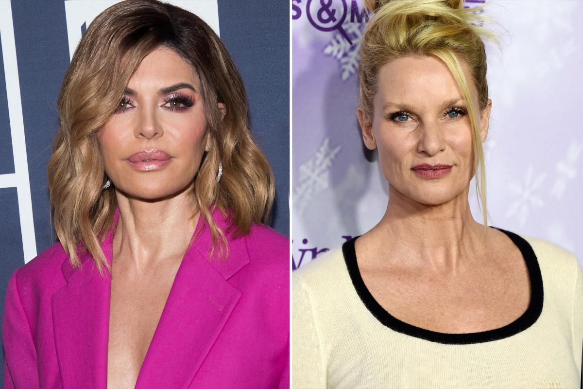 Latina Porn Star Lisa Rinna - Lisa Rinna Gives Nicollette Sheridan the Middle Finger on WWHL Over  Previous Harry Hamlin Comments