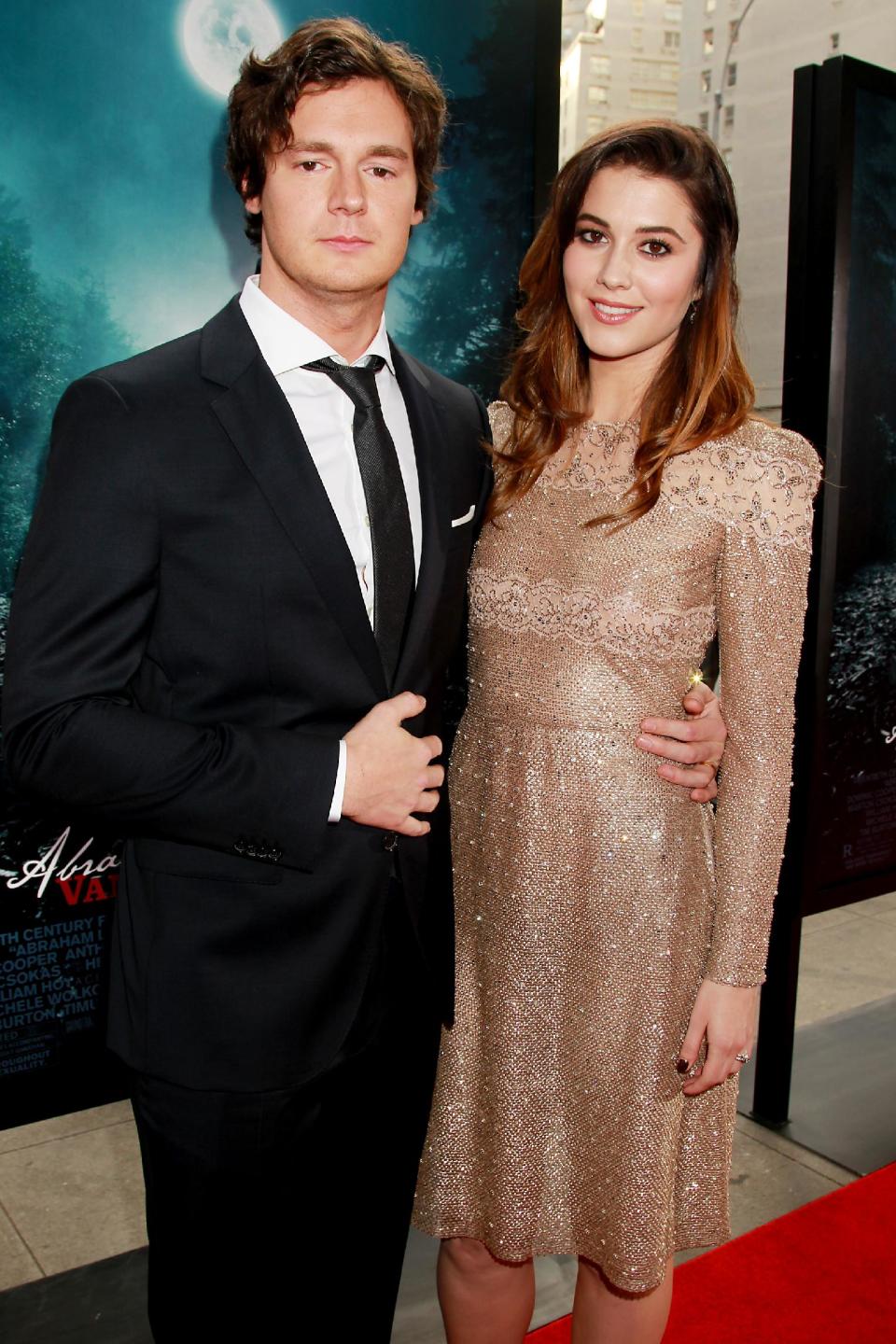 This image released by Starpix shoes actors Benjamin Walker, left, and Mary Elizabeth Winstead at the premiere of Twentieth Century Fox film, "Abraham Lincoln: Vampire Hunter," Monday, June 18, 2012 in New York. The film, produced by Tim Burton and directed by Timur Bekmambetov, opens nationwide on June 22. (AP Photo/Starpix, Dave Allocca)