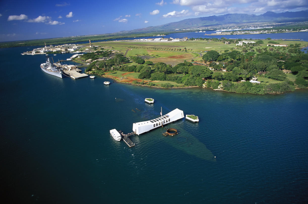 Memories of the attack on Pearl Harbor in 1941 remain a part of&nbsp;Hawaii's psyche. (Photo: Peter French via Getty Images)