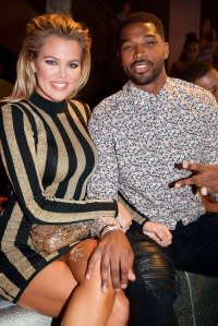 Khloe Kardashian Reunites With Tristan Thompson in Boston