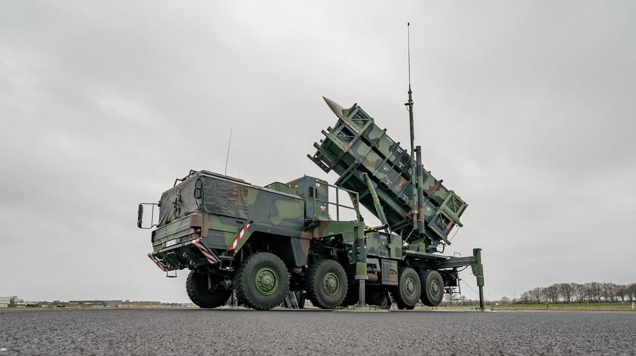 A combat-ready Patriot anti-aircraft missile system. Stock photo: Getty Images