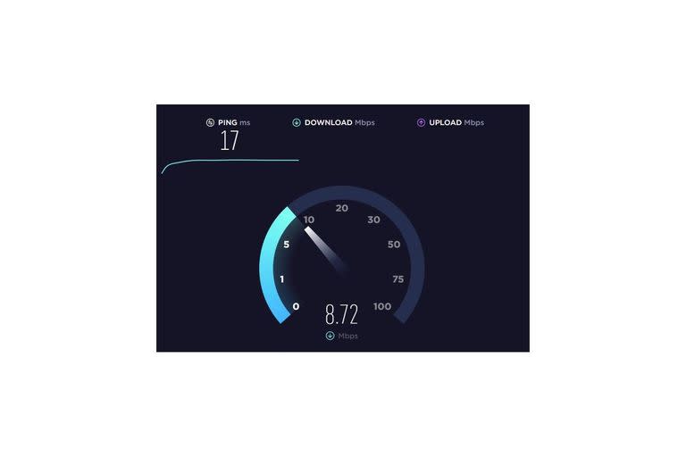 Speedtest: velocidad de bajada