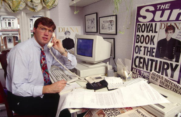 <div class="inline-image__caption"><p>Andrew Morton posing after the publication of 'Diana: Her True Story.'</p></div> <div class="inline-image__credit">Tim Graham Photo Library via Getty Images</div>