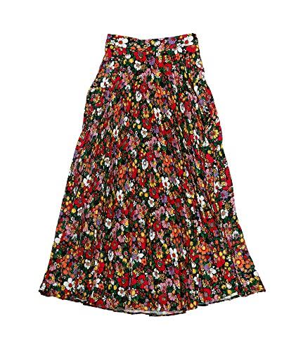 Psych Floral Pleated Skirt