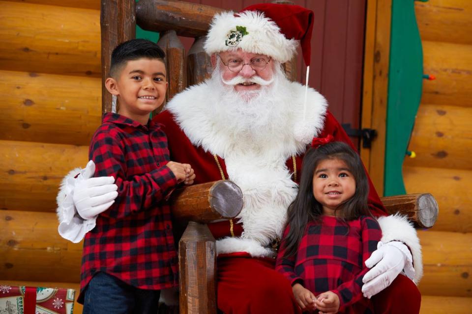 See Santa at Bass Pro Shop or Cabela’s through Christmas Eve.