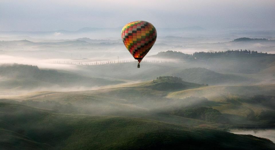 hot air balloon