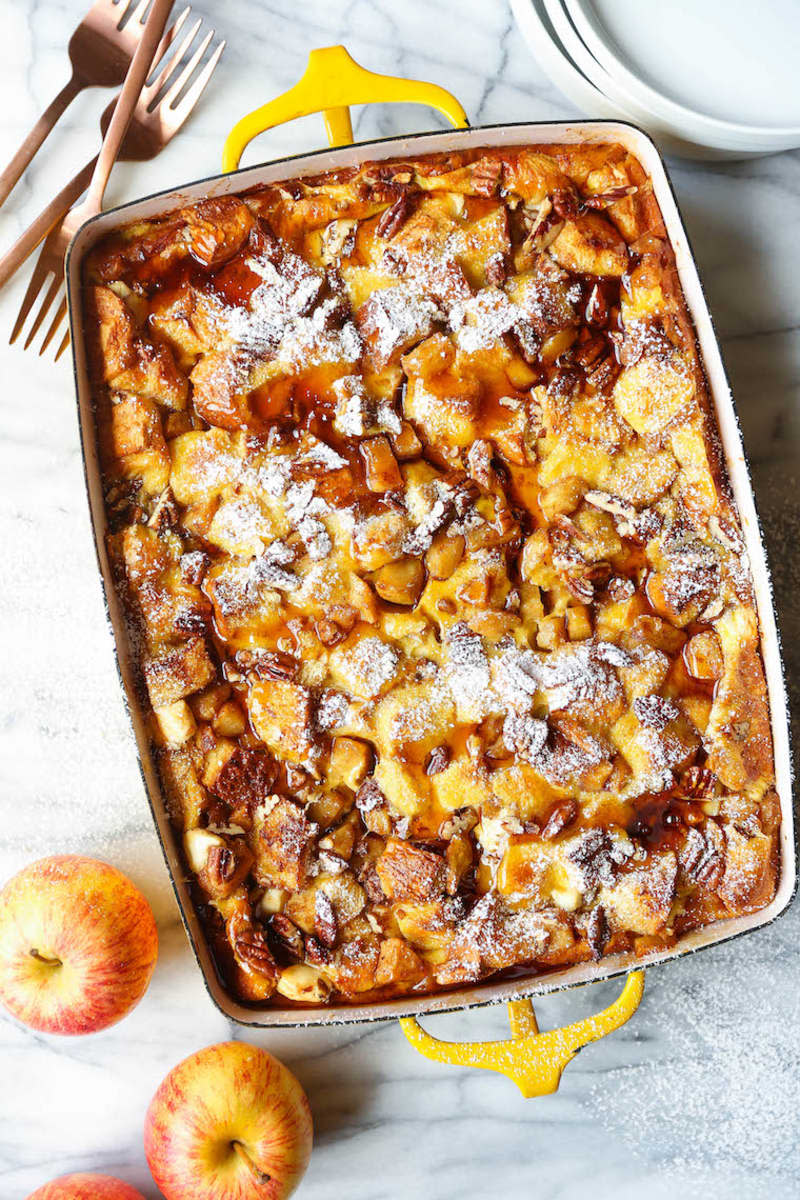 <span>Credit: <a href="https://damndelicious.net/2019/11/02/overnight-cinnamon-apple-french-toast-bake/" rel="nofollow noopener" target="_blank" data-ylk="slk:Damn Delicious;elm:context_link;itc:0;sec:content-canvas" class="link ">Damn Delicious</a></span> <span class="copyright">Credit: <a href="https://damndelicious.net/2019/11/02/overnight-cinnamon-apple-french-toast-bake/" rel="nofollow noopener" target="_blank" data-ylk="slk:Damn Delicious;elm:context_link;itc:0;sec:content-canvas" class="link ">Damn Delicious</a></span>