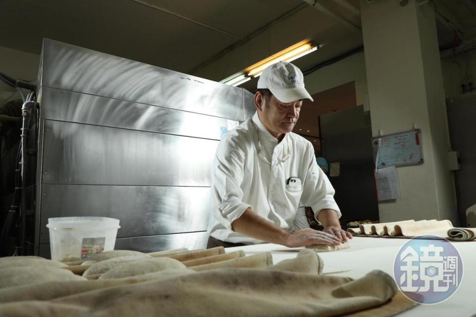 台灣烘焙界的重量級宗師野上智寬。