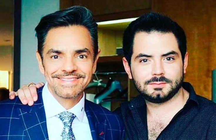 José Eduardo Derbez con Eugenio Derbez  / Cortesía 