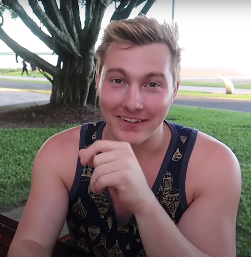 Tristan Kuhn didn't hold back when it came to things he didn't enjoy about Australia. Source: YouTube/Tristan Kuhn