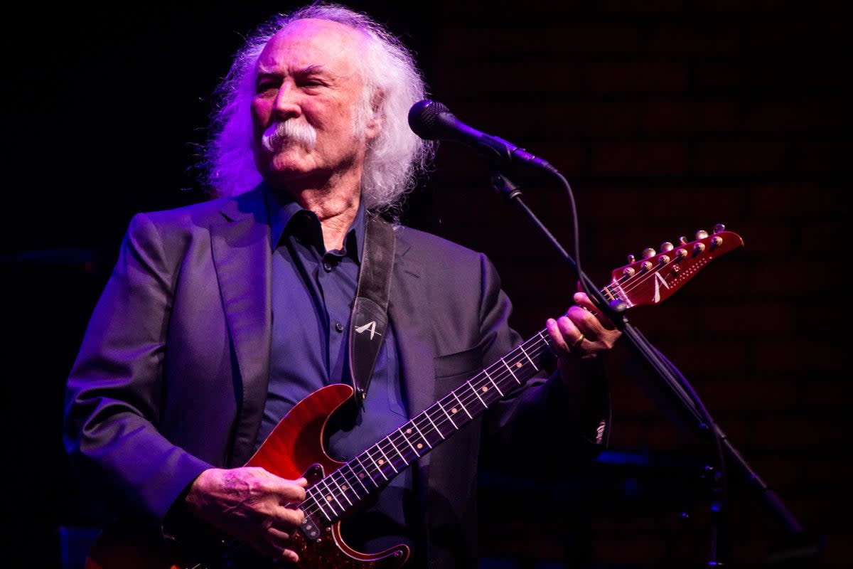 Stills and Nash lead tributes to David Crosby: ‘the glue that held us together’ (Alamy/PA)