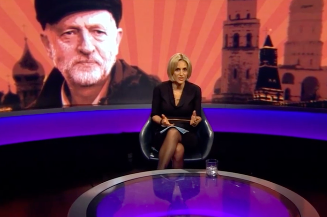 Newsnight denies photoshopping Jeremy Corbyn image to make Labour leader look Russian