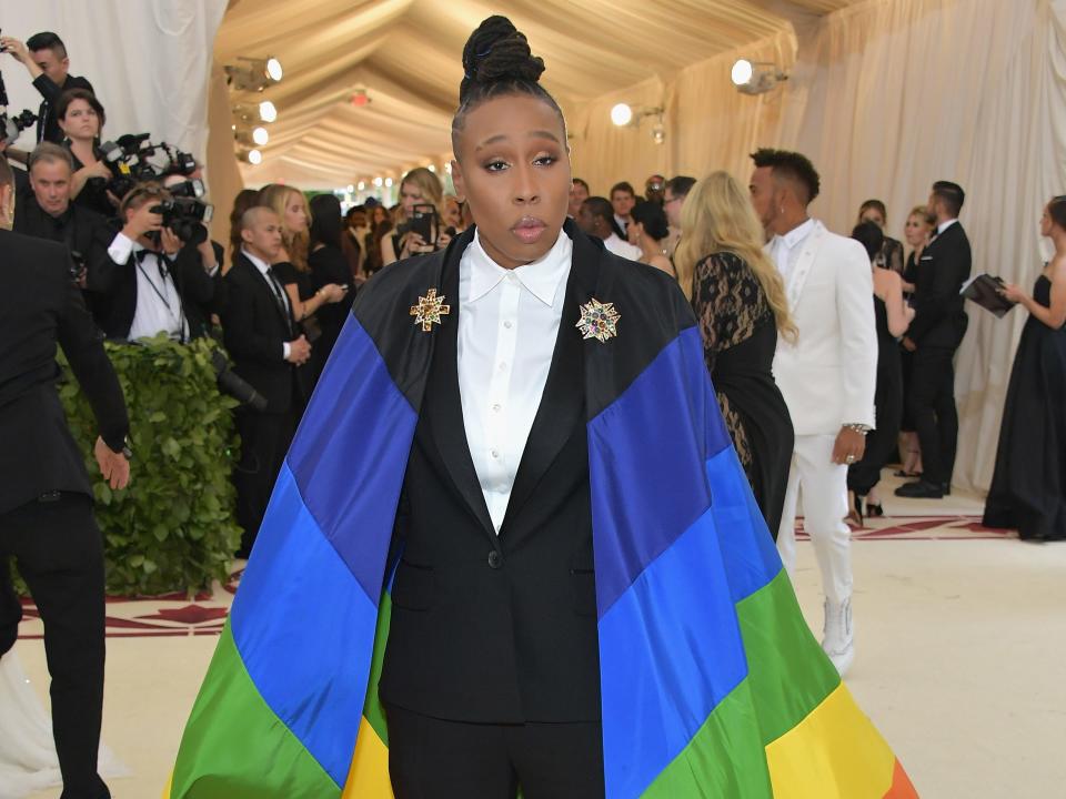 Lena Waithe attends the Met Gala 2018