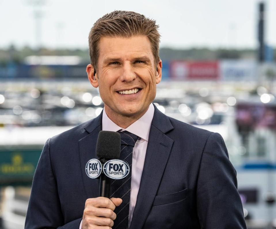 Jamie McMurray, on how his old job and his new one are alike: “When I was a driver, I would go to the shop every Tuesday, and sit down with the crew chief, or walk around the shop and talk to all the people in the organization, and I had a bond with all these people. We were a team, always trying to get the car faster. TV is very similar in that you’ve got directors, producers and other talent that you work with as a team, to try to come up with ideas of how to make great television.”