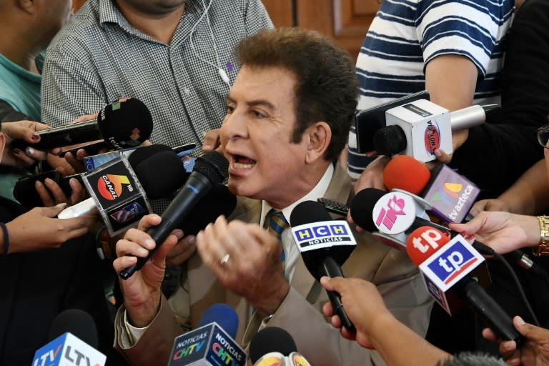 Opposition candidate Salvador Nasralla had bitterly disputed the results of last month's election